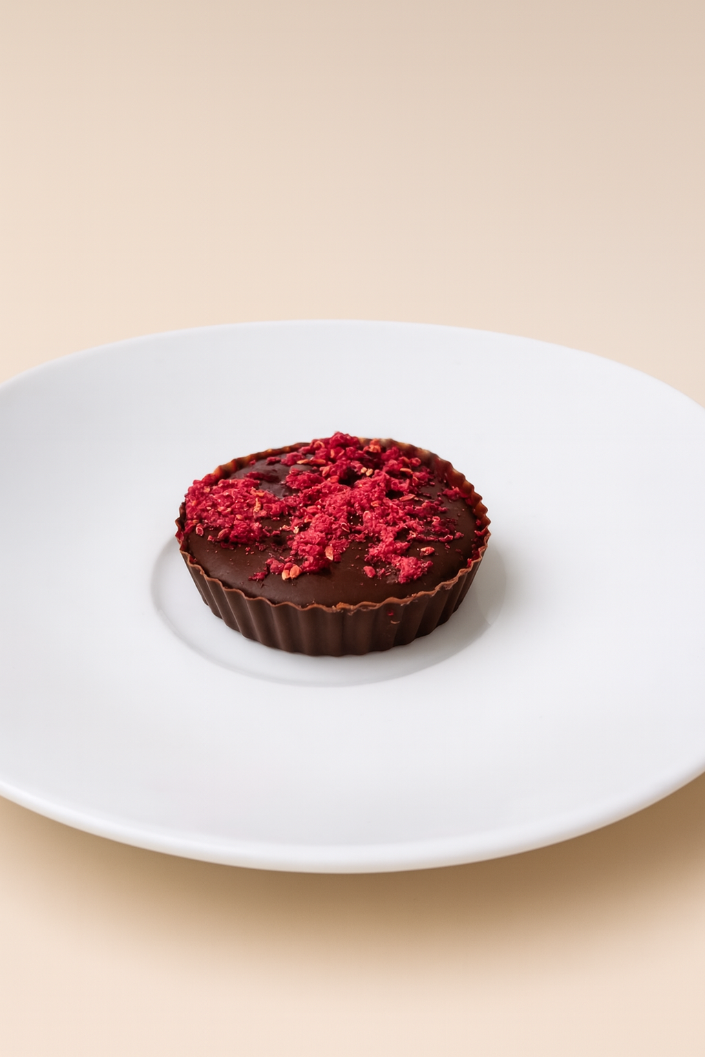 Sweet Raspberry Cream Cup