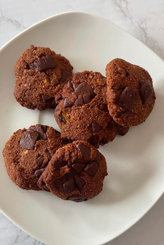 Cozy Orange Chocolate Cookies