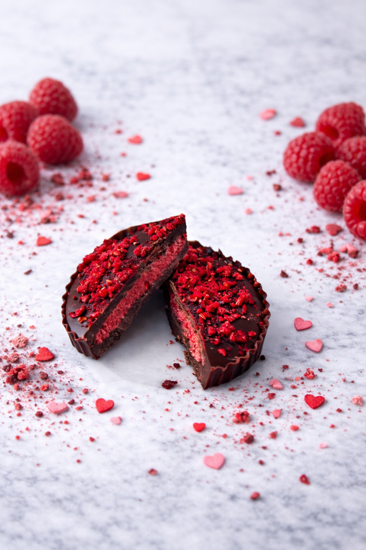 Sweet Raspberry Cream Cup