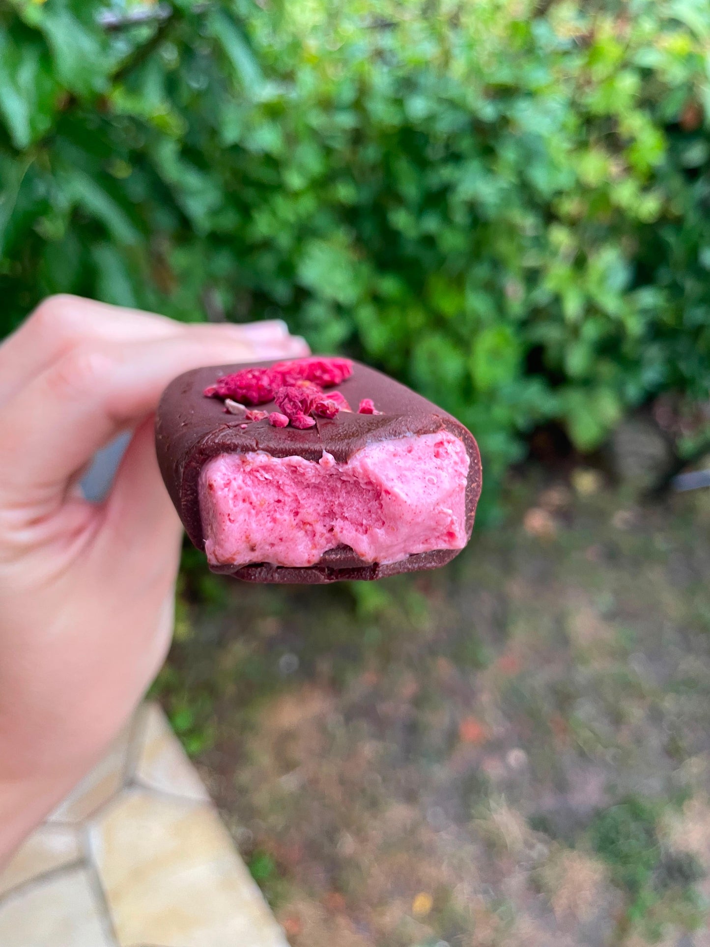 Himbeer Eis klein